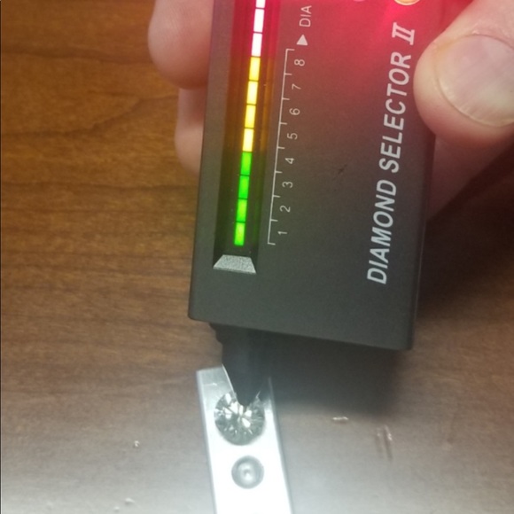 3 Authentic Moissanite Loose Stones Test Positive - Picture 6 of 8